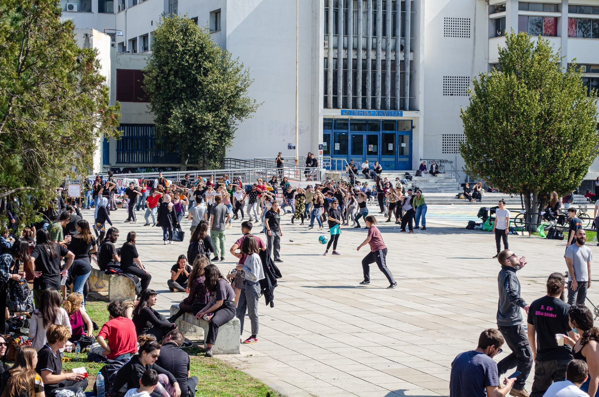 Chemistry and Physics buildings at AUTh